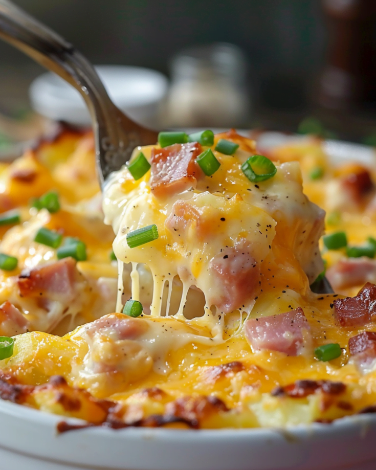 Easy Scalloped Potatoes And Ham